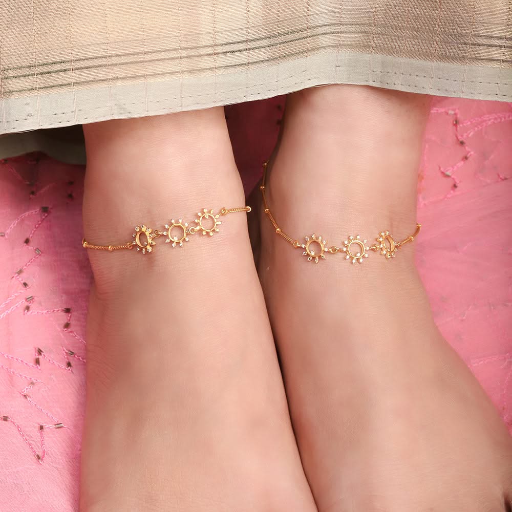 Buy Sterling Silver Anklet Online – Unniyarcha