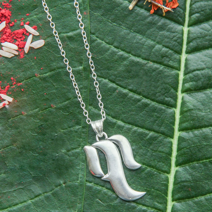 Silver 92.5 Women's Ganesha Necklace