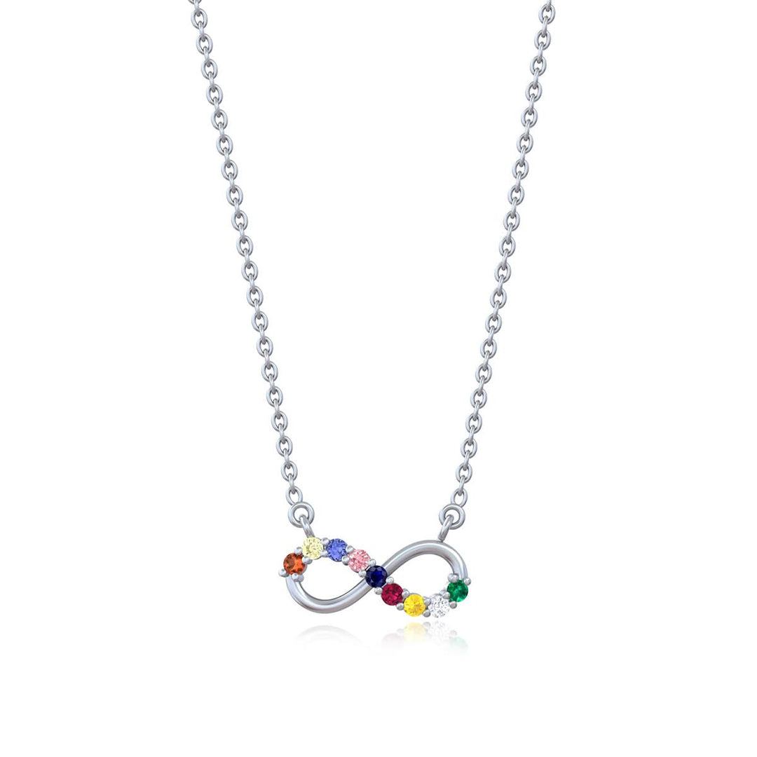 Navratna Infinity Necklace