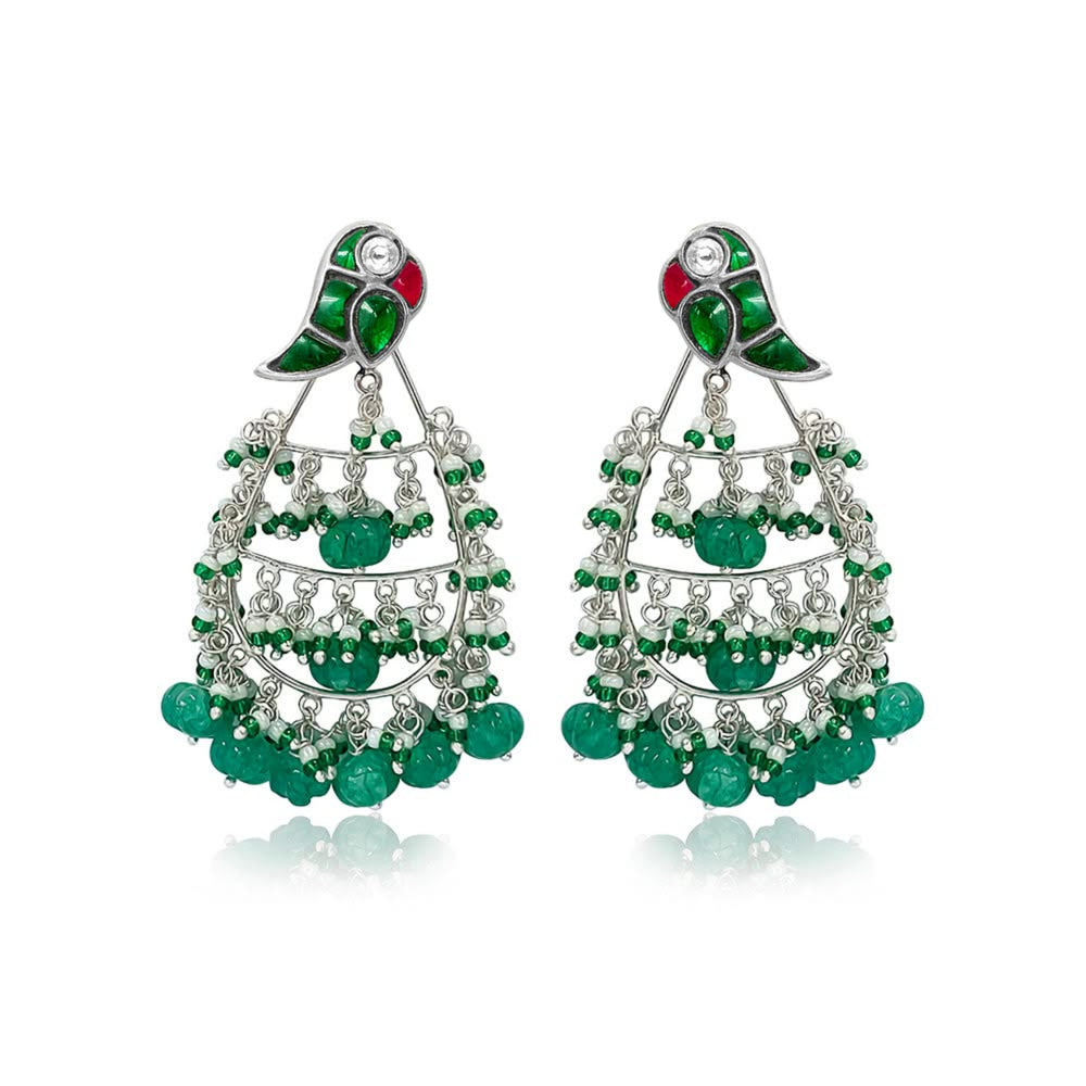 Mithu Earrings Silver