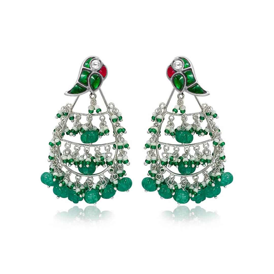 Mithu Earrings Silver