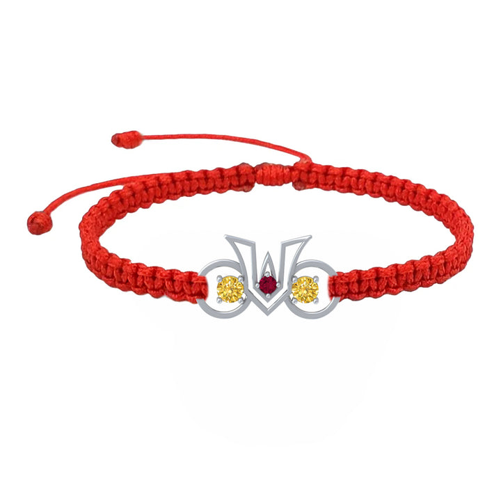 Unniyarcha 925 Pure Silver Jaggannath ji Tilak bracelet