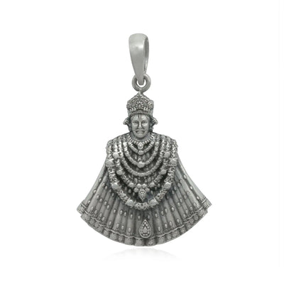 Khatu Shyam baba Silver 92.5 Pendant