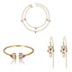 Lotus Kundan Gold Plated Set