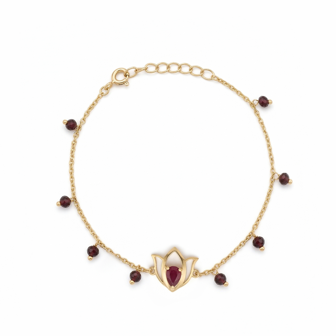 Lotus bracelet