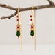 925 Silver Nagapadam Earrings