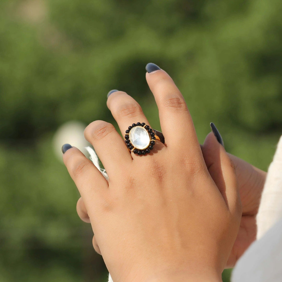 Buy Oval subtle mangalsutra ring Online Unniyarcha – Unniyarcha