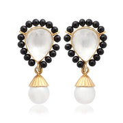 Pearl Drop Mangalsutra earrings