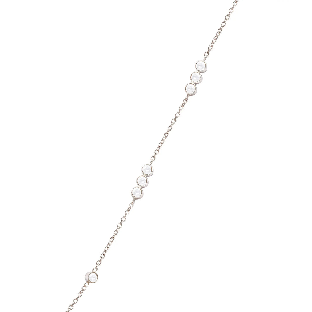 Silver 92.5 Lavender Necklace