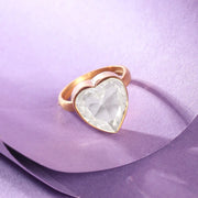 SILVER 92.5 HEART RING