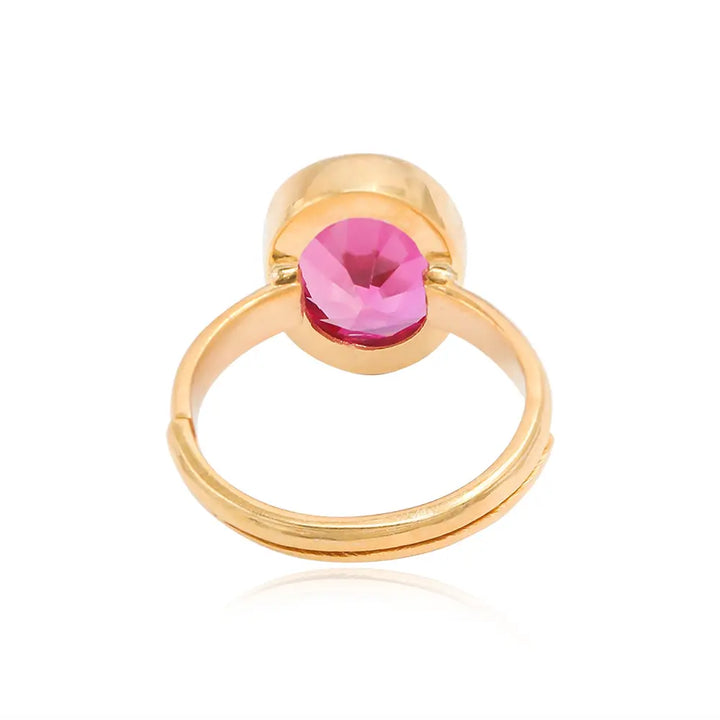 SILVER 92.5 Pink RING