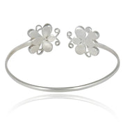 SILVER Butterfly Bangle
