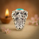 925 Sterling Silver Shiva Ring