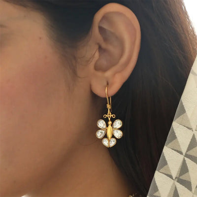 Silver 92.5 Butterfly Affair Earrings