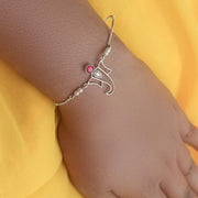 Silver 92.5 Ganesha Bracelet
