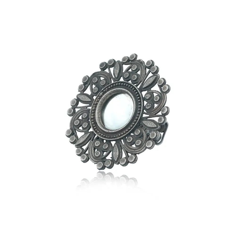 Silver 92.5 Oxidized Ring