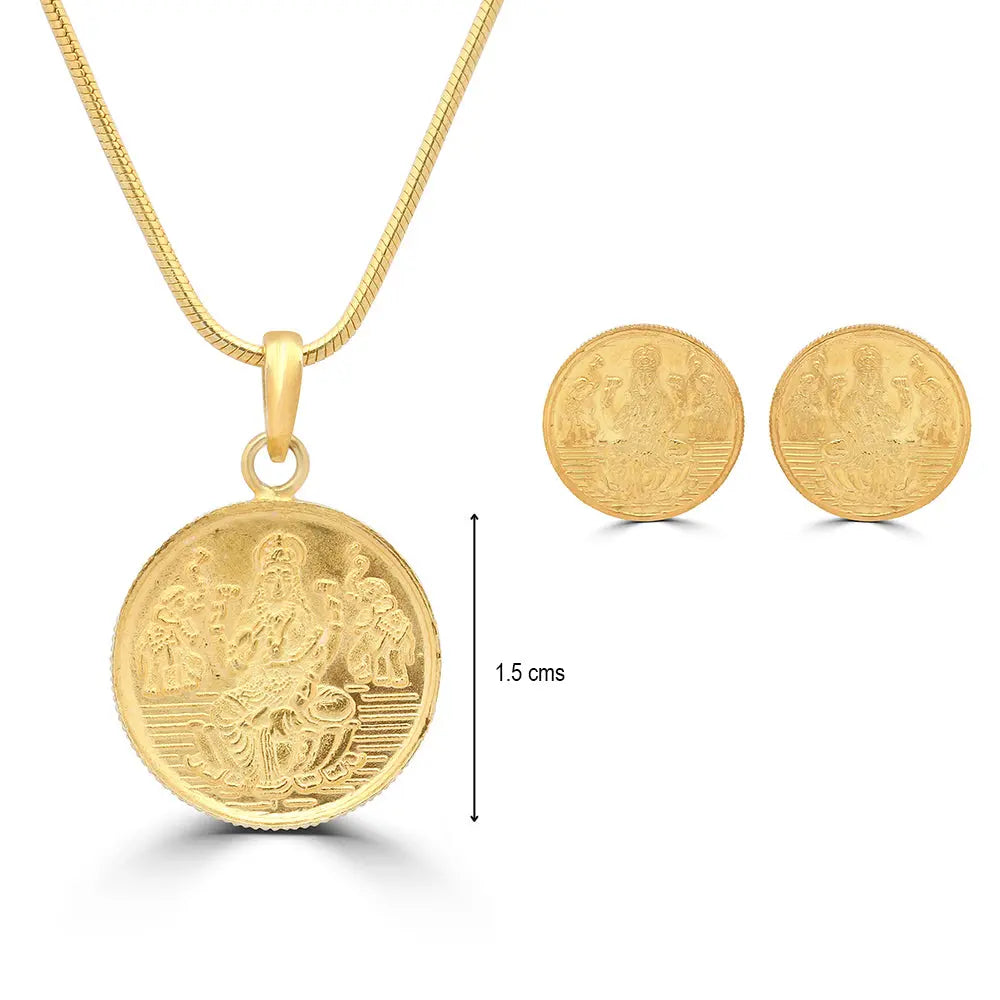 Silver Kuber Coin Necklace
