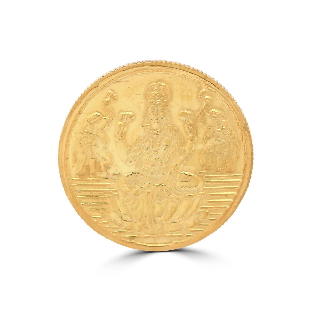 Silver Kuber Gold Plated Coin Ring