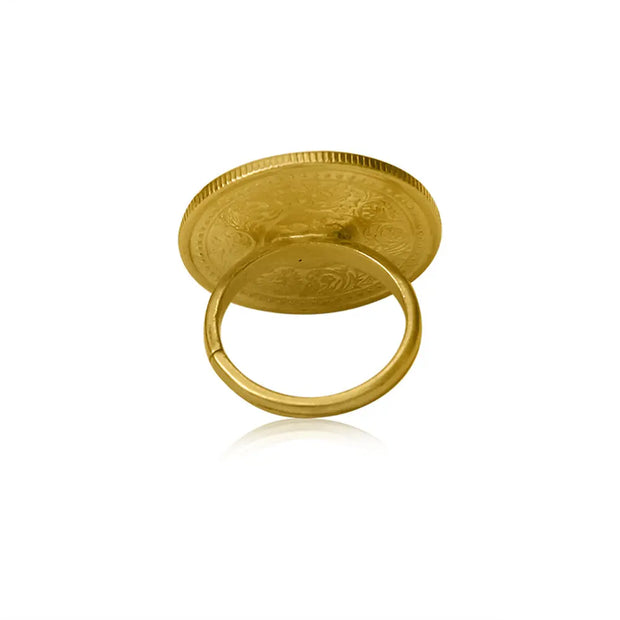Men's Custom Coin Ring 10120 14KY - View Custom Gallery | Rialto Jewelry |  San Antonio, TX
