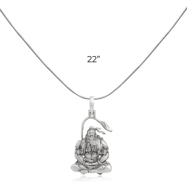 Hanuman silver deals chain