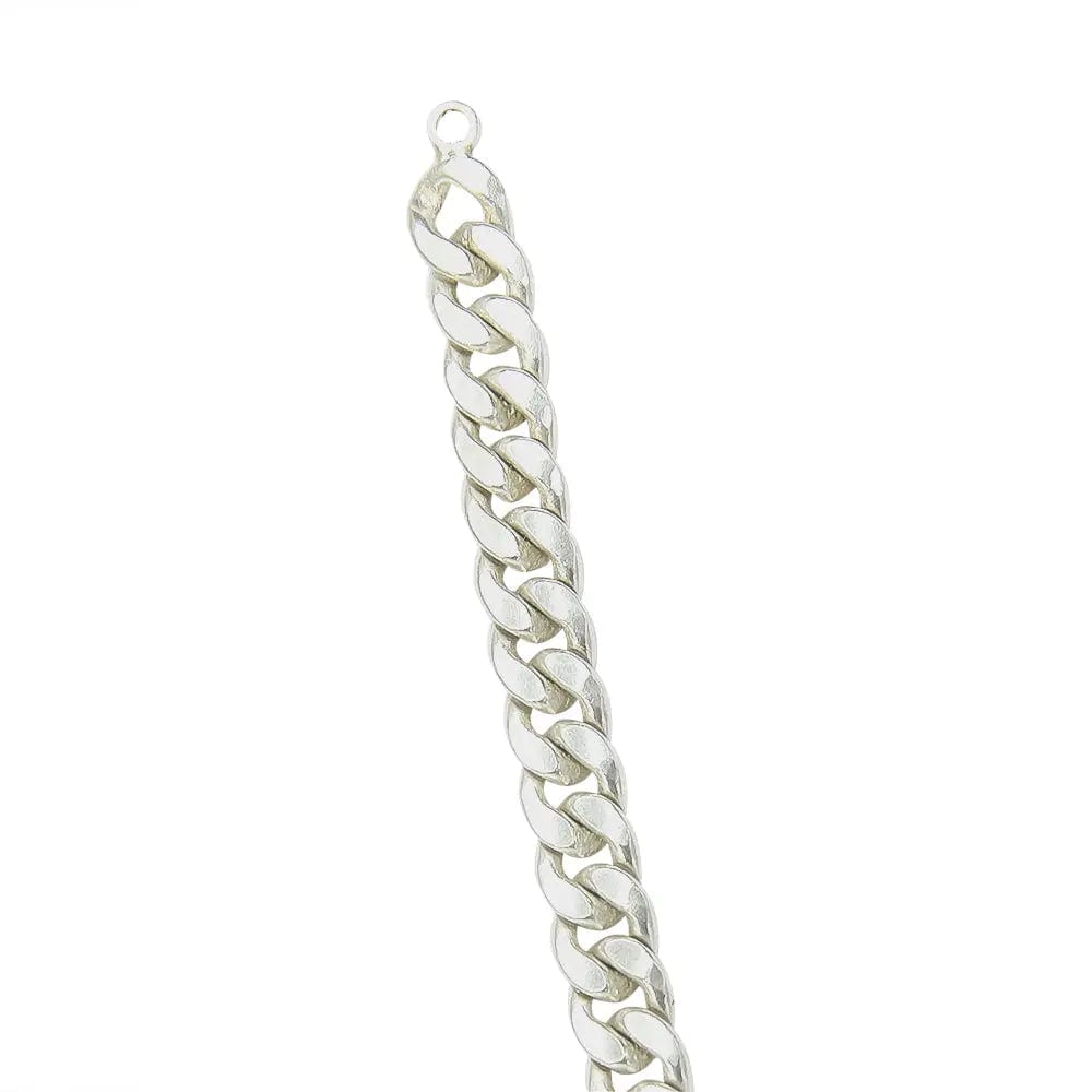 Silver Men Cuban Necklace – Unniyarcha - Main Image