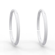 Silver Minimal Toe Ring (Pair)