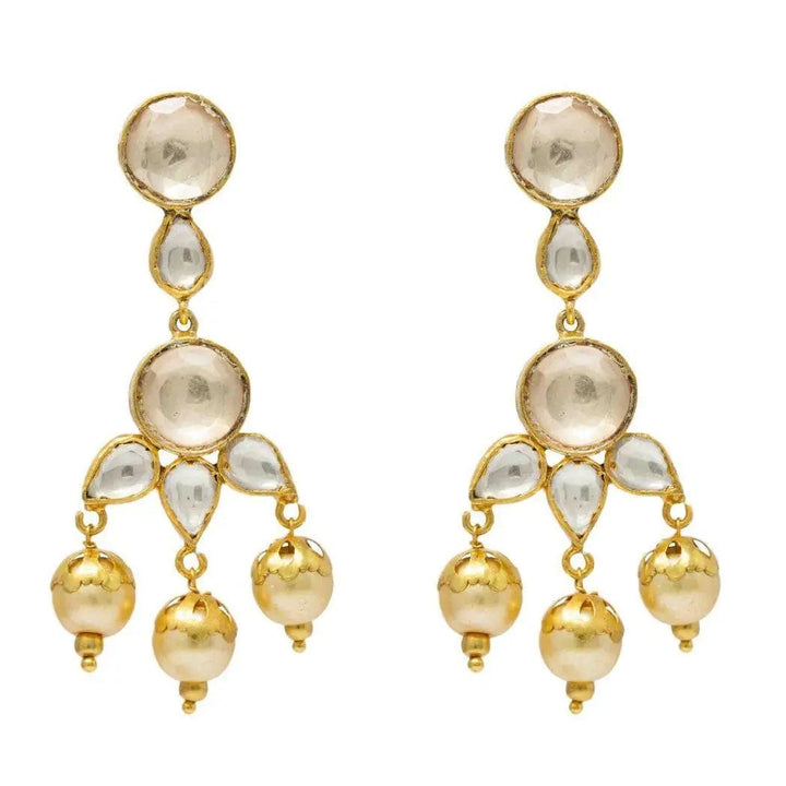 Silver Pearl Earrings