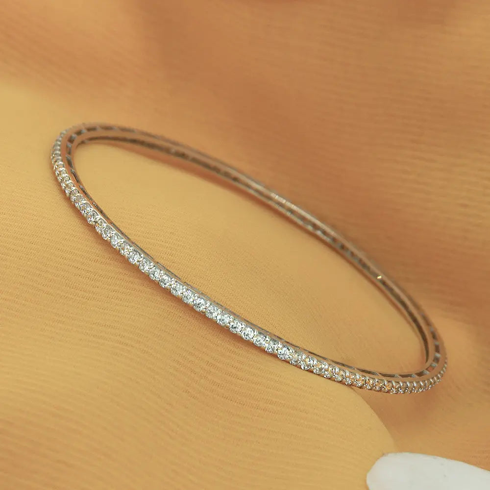 Cubic Zircon Bracelet – Ring And Tops