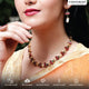 Silver Kundan Lotus Choker