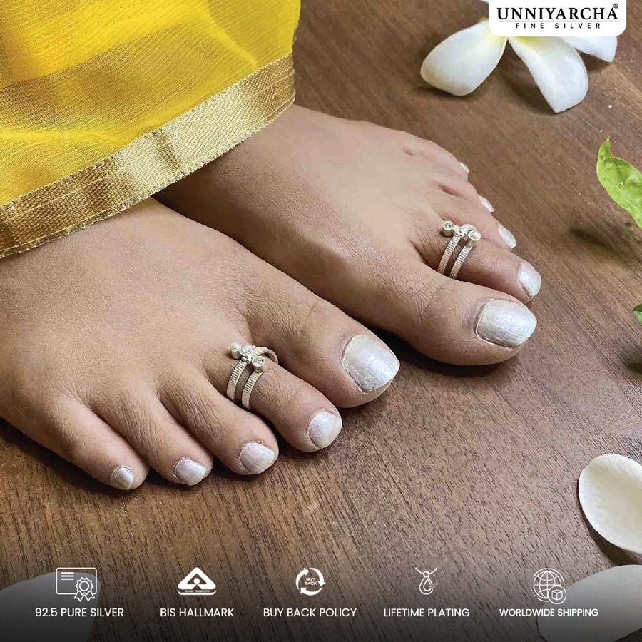 Traditional Toe Rings – Unniyarcha Design
