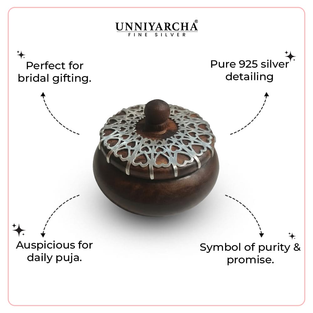 Silver 925 Saubhagya Sindoor Box