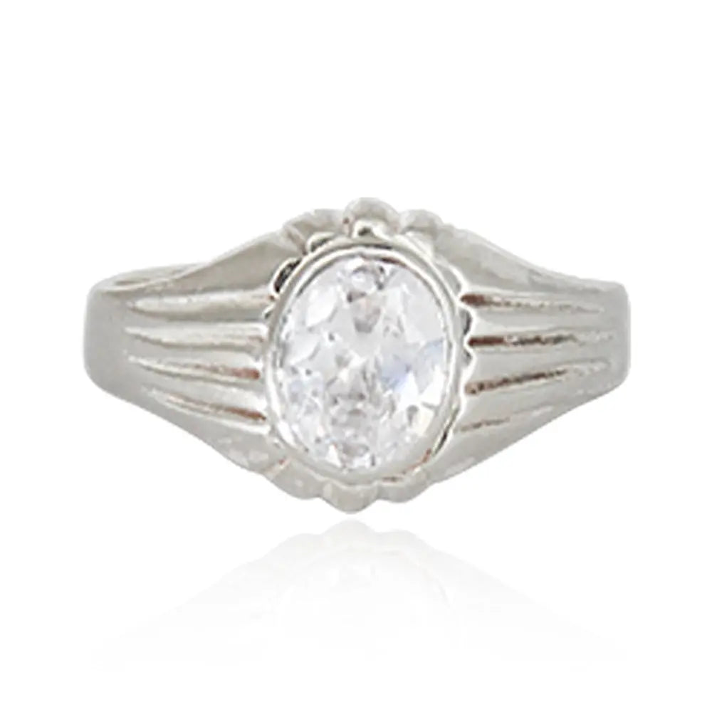 Sterling Silver Gemstone Ring Single Stone Ring Personalized Stone Ring  Custom Birthstone Ring Birthday Gift Bridesmaid Gift - Etsy Denmark