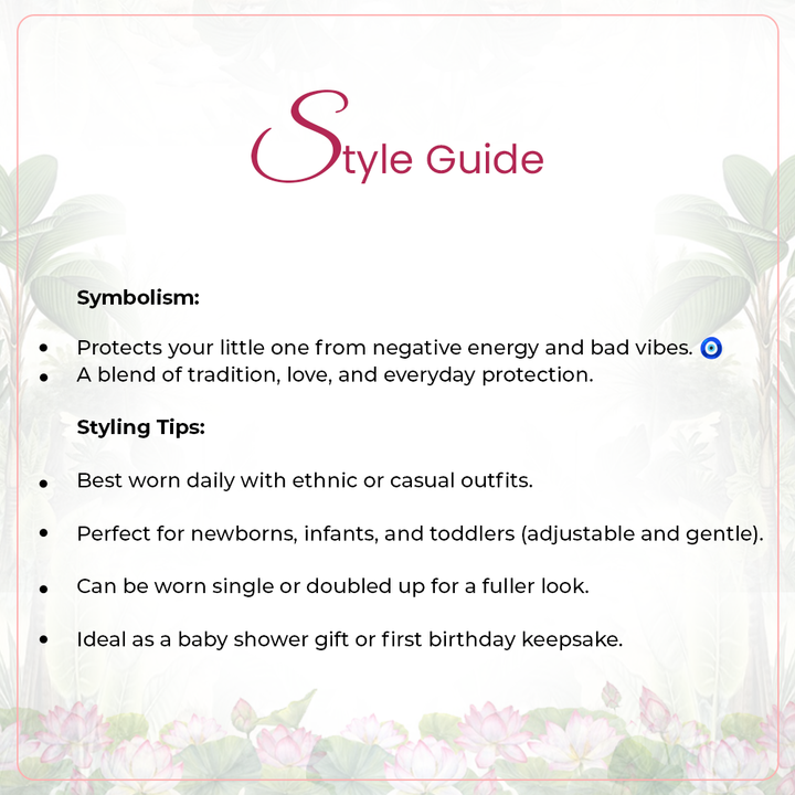 Silver Baby Nazarbattu