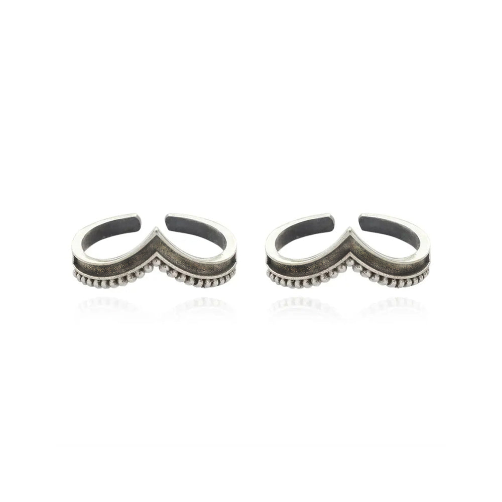 92.5 Sterling Silver BOHO Venki toe rings