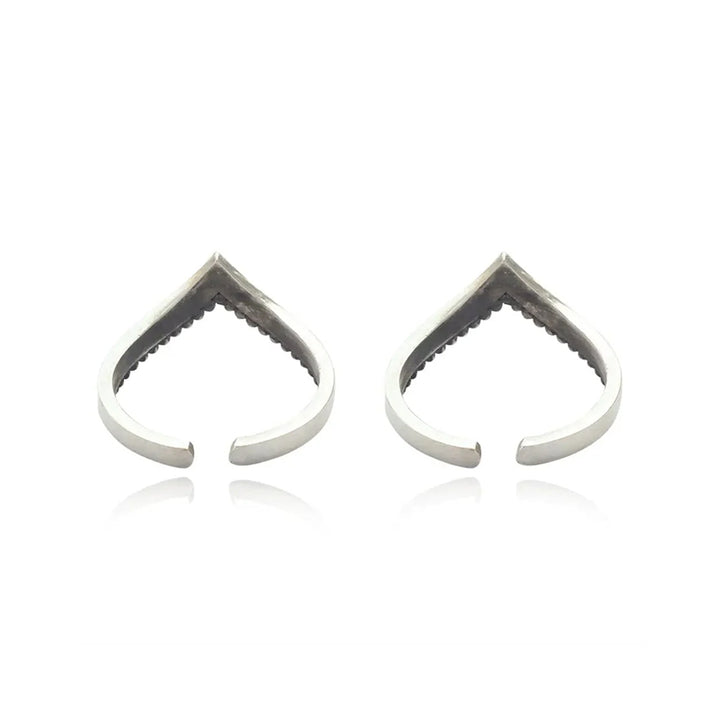 Silver 92.5 BOHO Venki toe rings