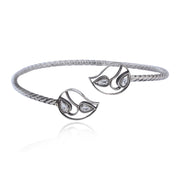 Twisted Wire Silver 92.5 Aam Ras Cuff