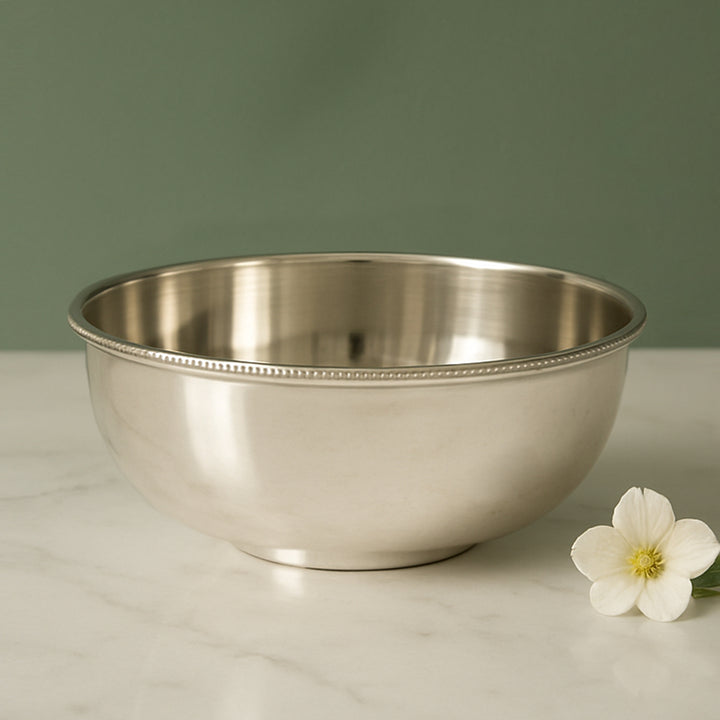 Plain Silver 92.5 Bowl