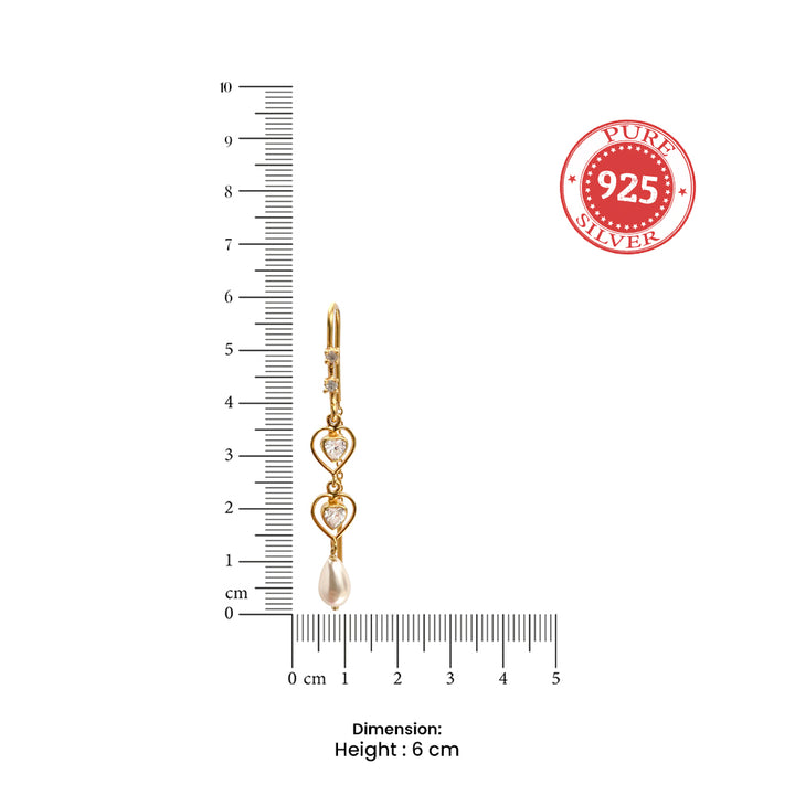 92.5 Sterling Silver Heart Sui Dhaga