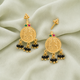 92.5 Sterling Silver Mangal Lakshmi Bugadi (Pierced)