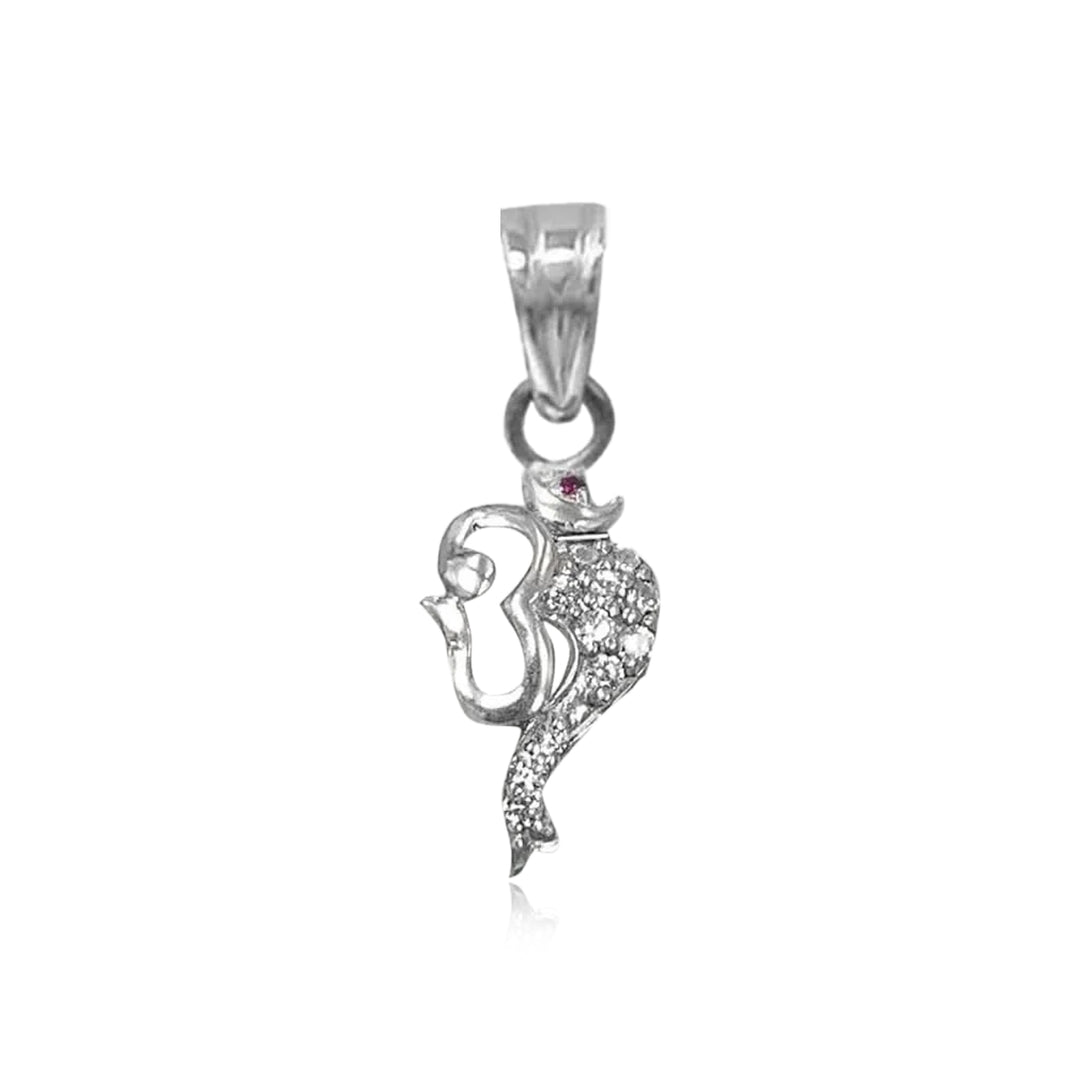Divine Grace 925 Silver Ganesha Pendant