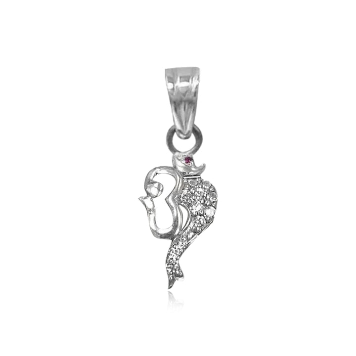 Divine Grace 925 Silver Ganesha Pendant