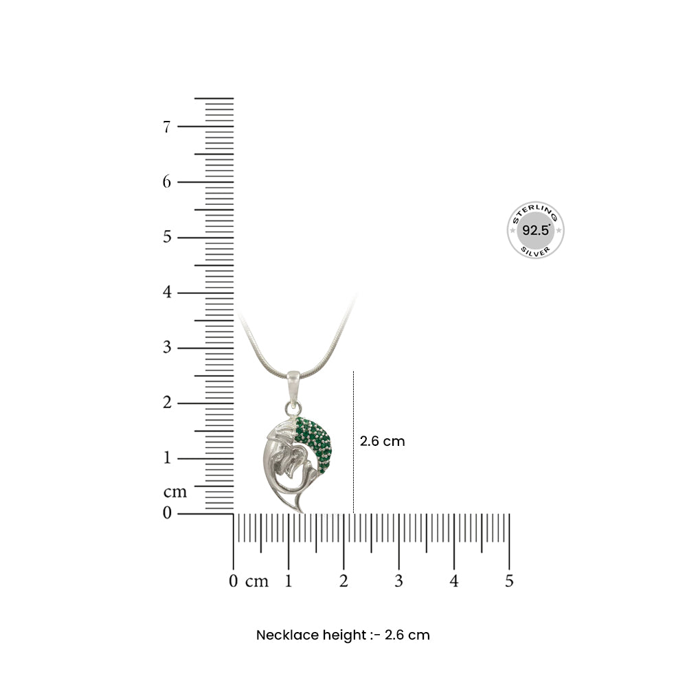 Silver Gajanana Necklace
