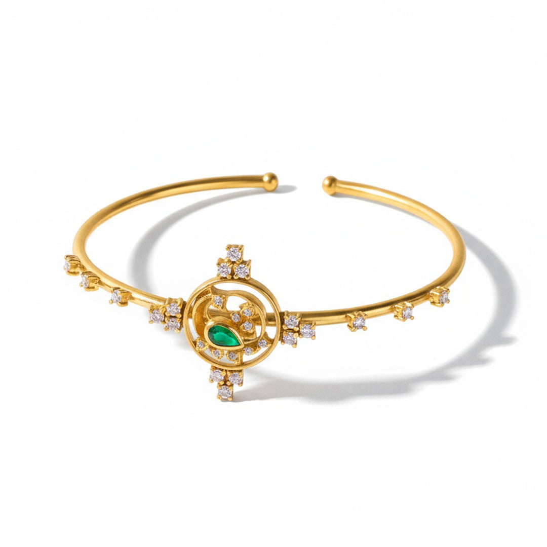 92.5 SIlver Swan Hand cuff