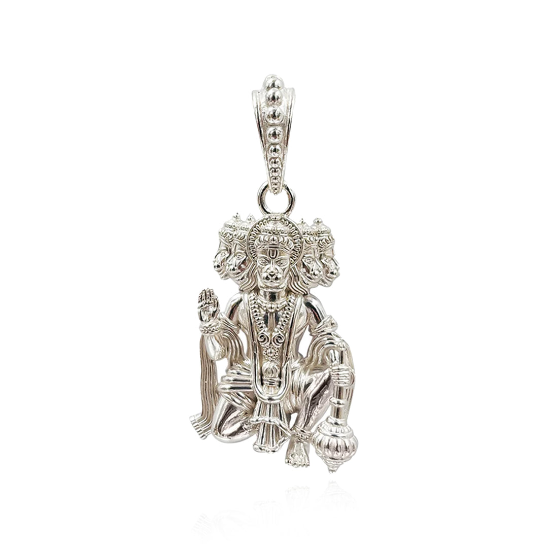 925 Silver Panchmukhi Hanuman Pendant