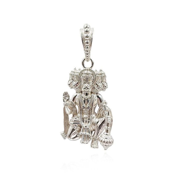 925 Silver Panchmukhi Hanuman Pendant