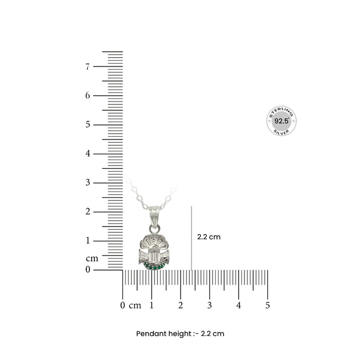 Nāga Quintessence 925 Sterling Silver Pendant Necklace