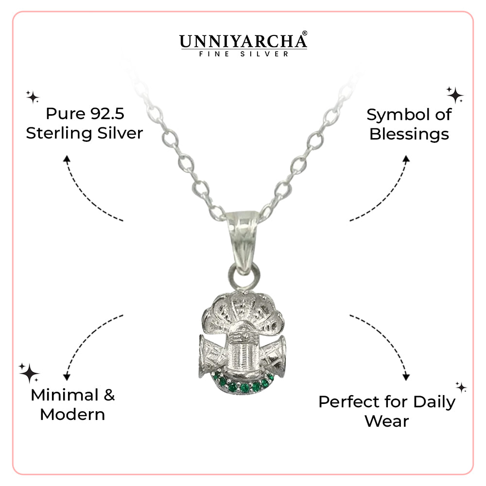 Nāga Quintessence 925 Sterling Silver Pendant Necklace