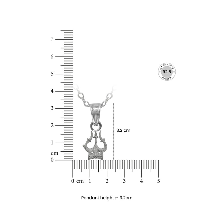 Trinity Grace 925 Sterling Silver Pendant Necklace