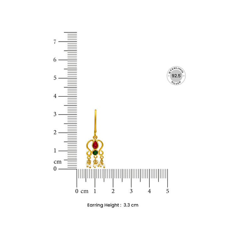 Silver Majestic Crown sui dhaga