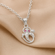 Divine Grace 925 Silver Ganesha Pendant Necklace